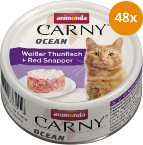 animonda Carny Ocean Weißer Thunfisch & Red Snapper 80 g