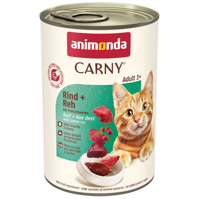 animonda Carny Rind, Reh + Preiselbeeren 400 g
