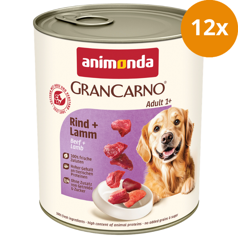 animonda GranCarno Adult Rind & Lamm 800 g