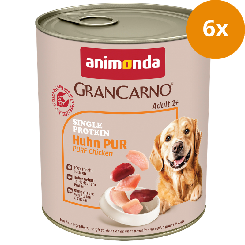 animonda GranCarno Adult Huhn pur 800 g