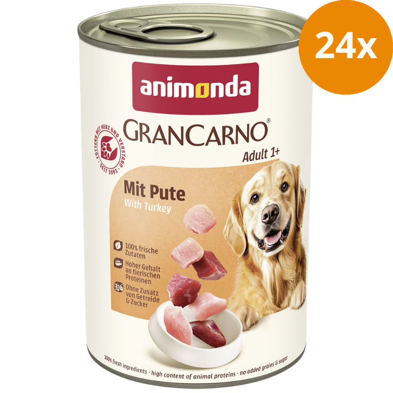 animonda GranCarno Adult mit Pute 400 g