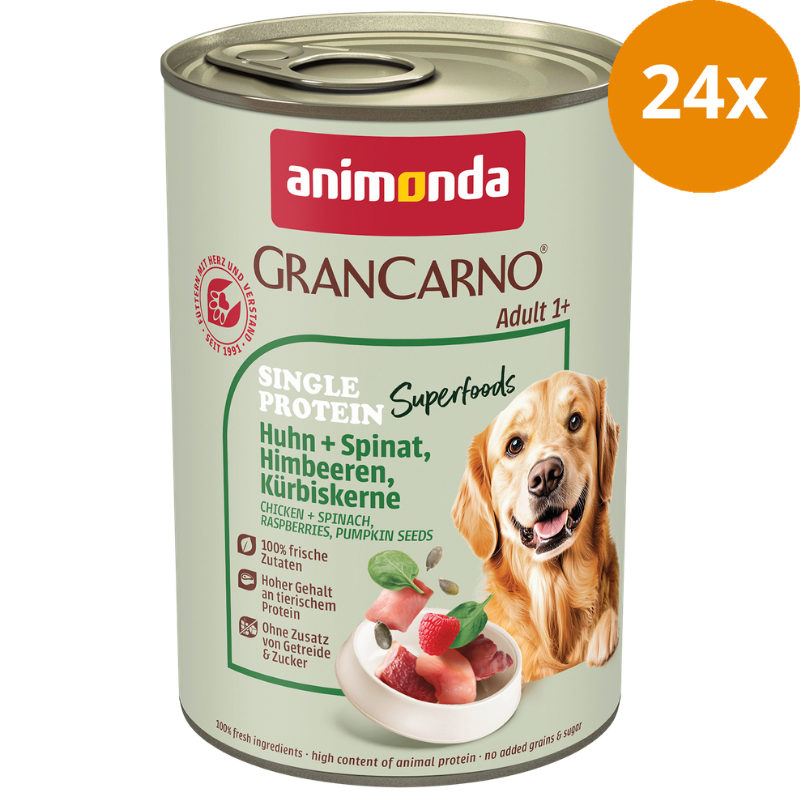 animonda GranCarno Adult Superfoods Huhn 400 g