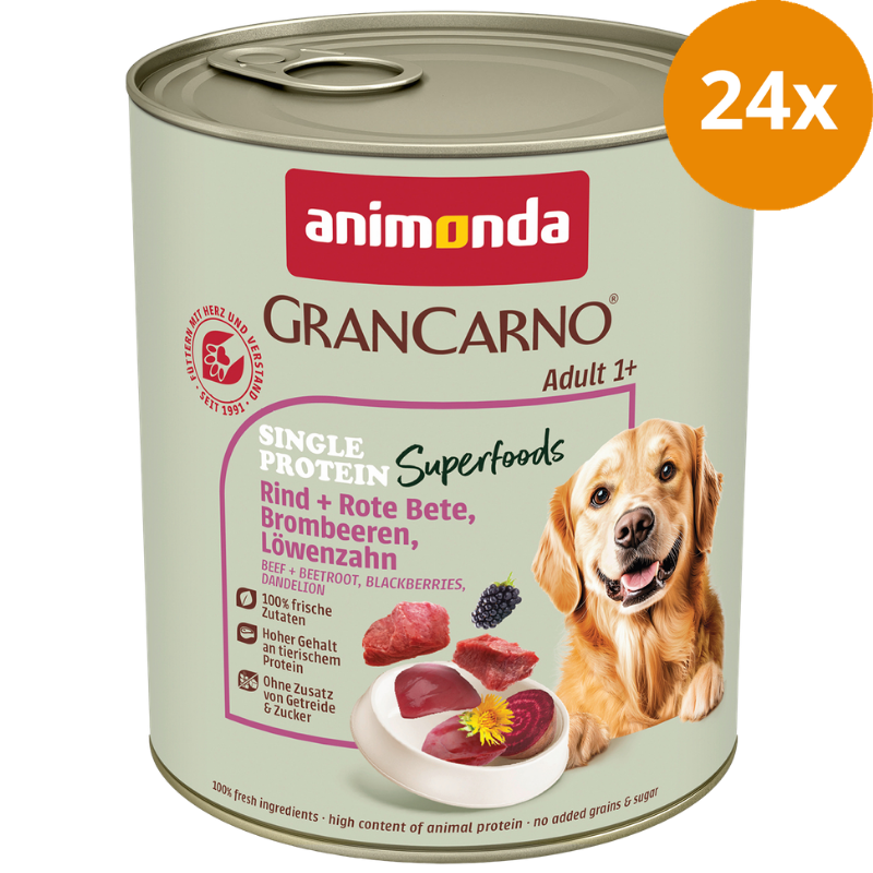 animonda GranCarno Adult Superfoods Rind 800 g
