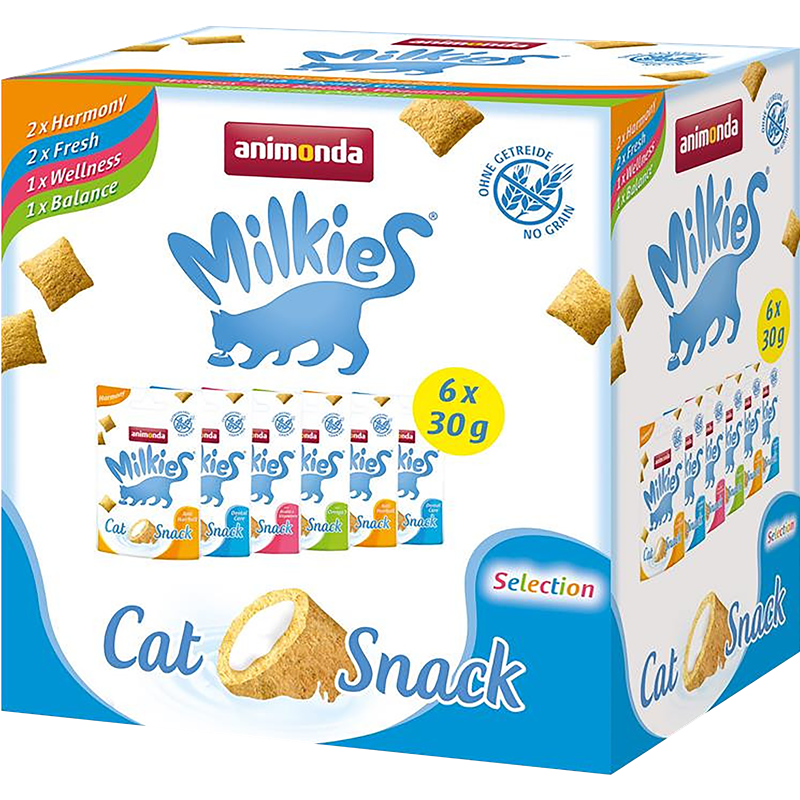 animonda Milkies 6er Multipack 180 g