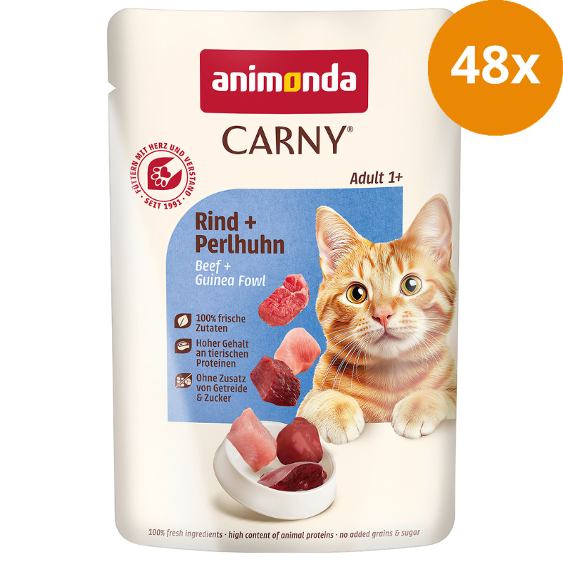 animonda P.B. Carny Adult Rind & Perlhuhn 85 g