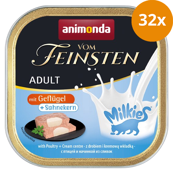 animonda Vom Feinsten Geflügel & Sahnekern 100 g