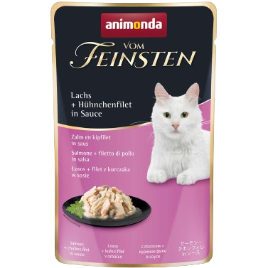 animonda Vom Feinsten Lachs & Hühnchenfilet in Sauce 50 g