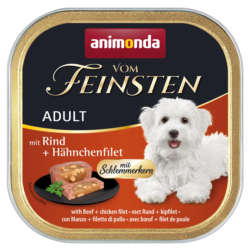 animonda Vom Feinsten Schlemmerkern Rind & Hähnchenfilet 150 g