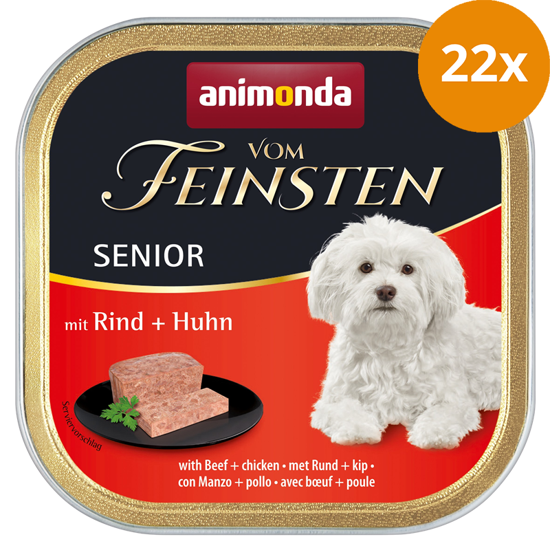 animonda Vom Feinsten Senior Rind & Huhn 150 g