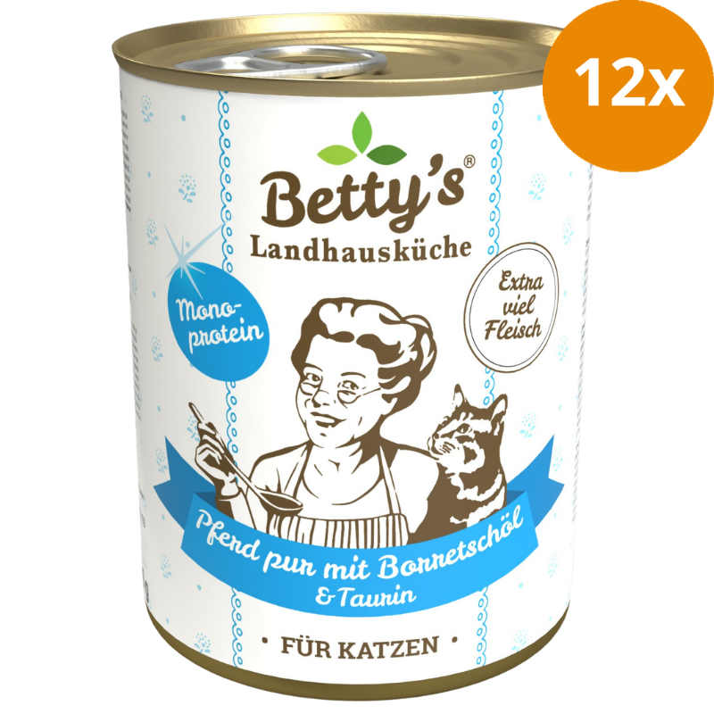Bettys Landhausküche Katze Pferd Pur 400 g