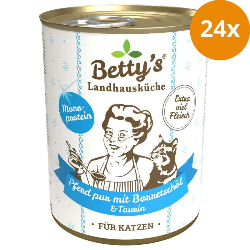Bettys Landhausküche Katze Pferd Pur 400 g