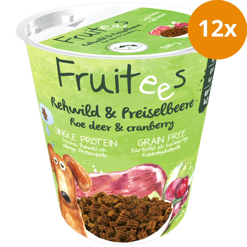 bosch Fruitees Single Protein Rehwild & Preiselbeeren 200 g