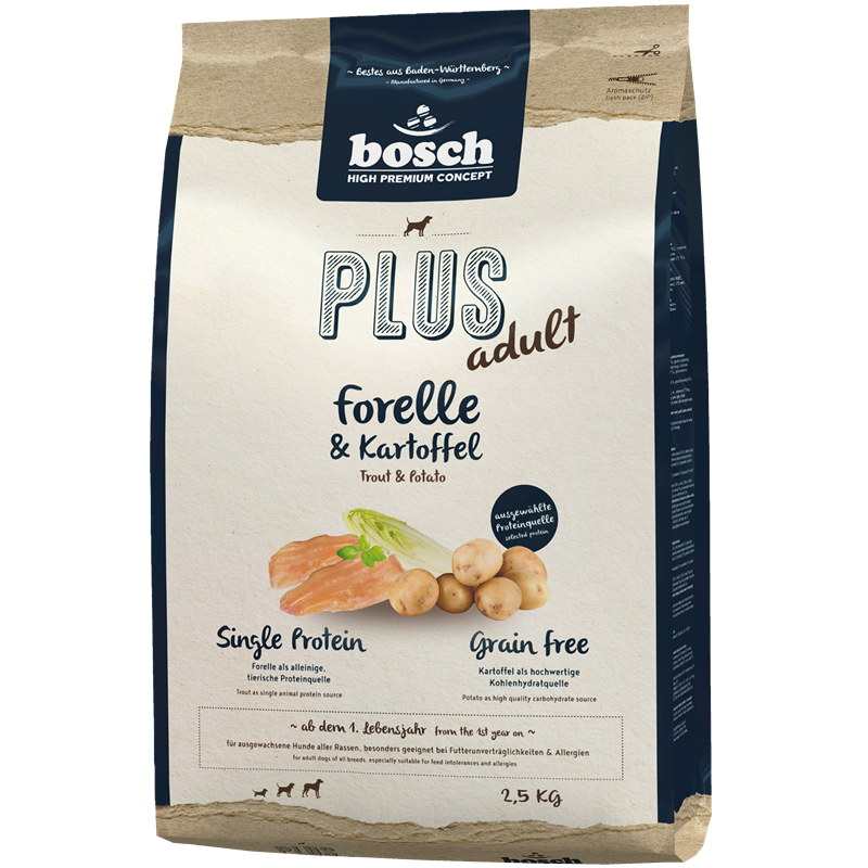 bosch HPC Plus Adult Forelle & Kartoffel