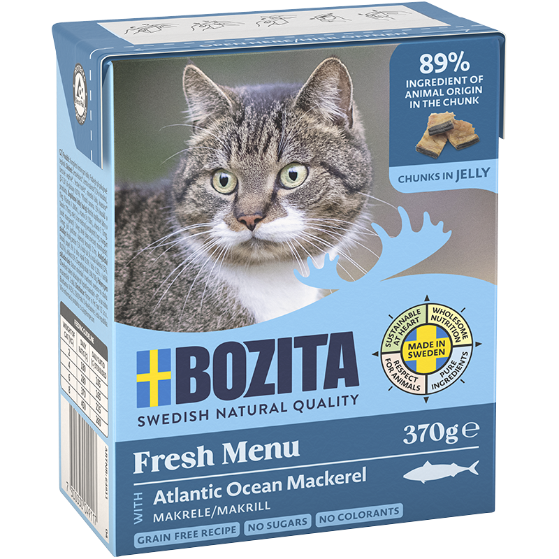 Bozita Häppchen in Gelee Makrele 370 g