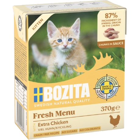 Bozita Häppchen in Soße Hühnchen für Kitten 370 g