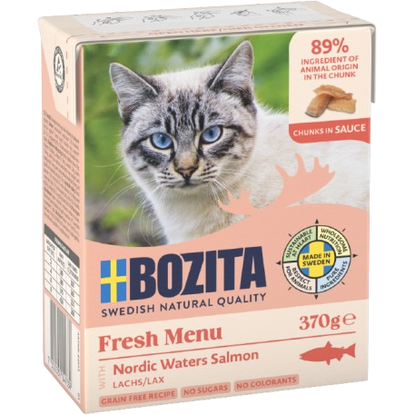 Bozita Häppchen in Soße Lachs 370 g