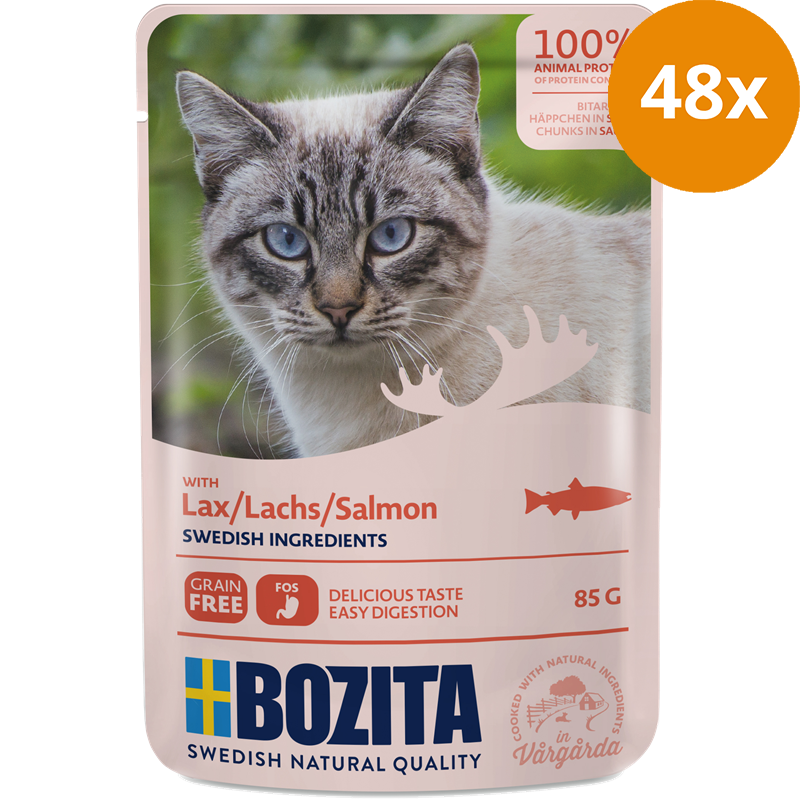 Bozita Häppchen in Soße Lachs 85 g