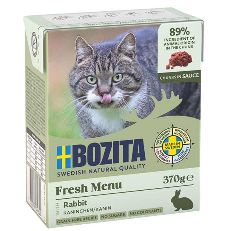 Bozita Häppchen in Soße Kaninchen 370 g