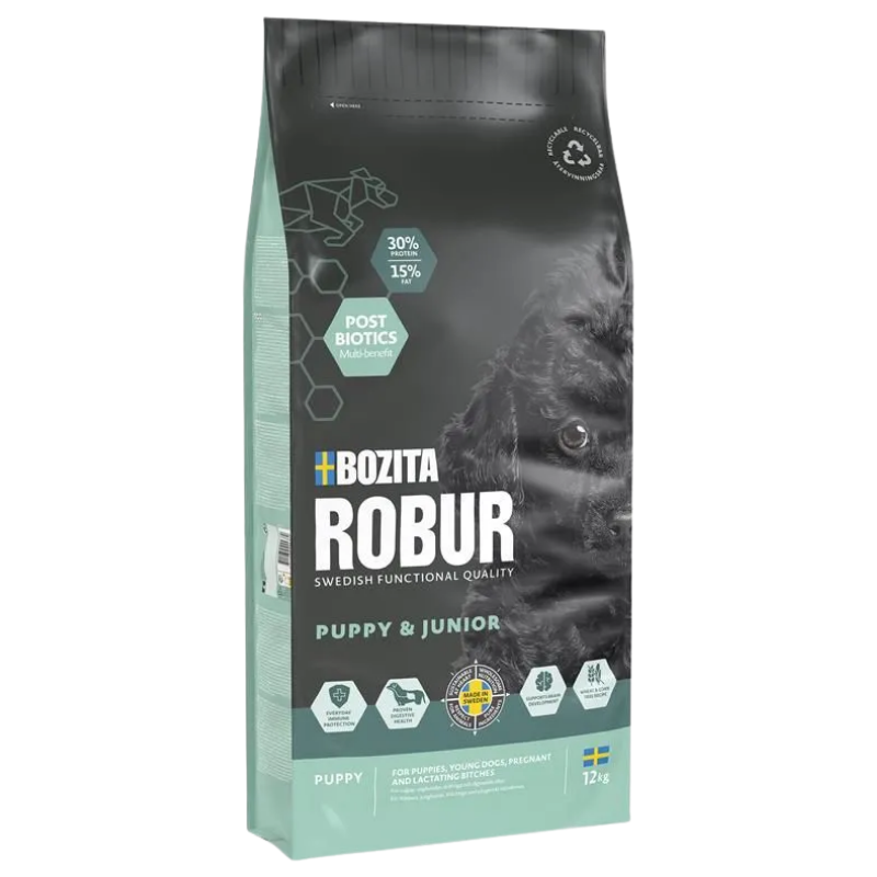 Bozita Robur Puppy & Junior Huhn