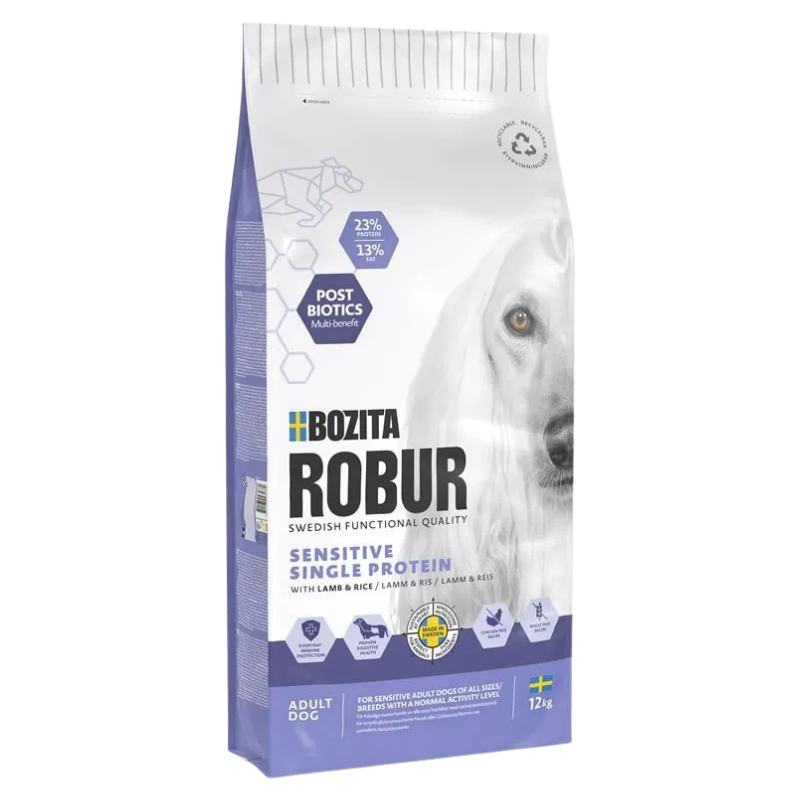 Bozita Robur Adult Sensitive Single Protein Lamm
