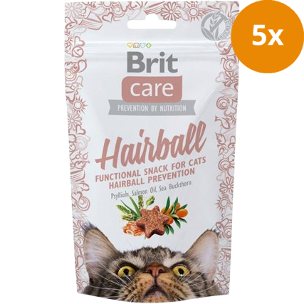 Brit Care Cat Snack Hairball 50 g