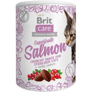 Brit Care Cat Snack Superfruits Salmon 100 g