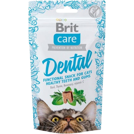 Brit Care Cat Snack Dental 50 g