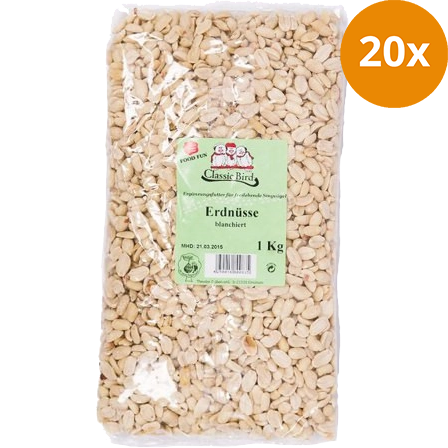BTG Classic Bird Erdnußkerne blanchiert 1000 g
