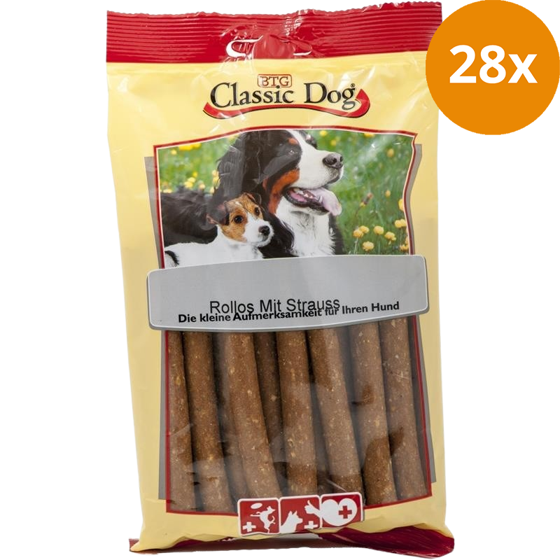 BTG Classic Dog Rollos Strauß 200 g