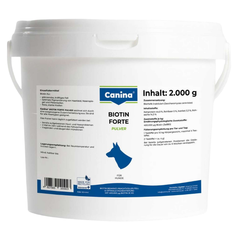 Canina Pharma Biotin Forte Pulver