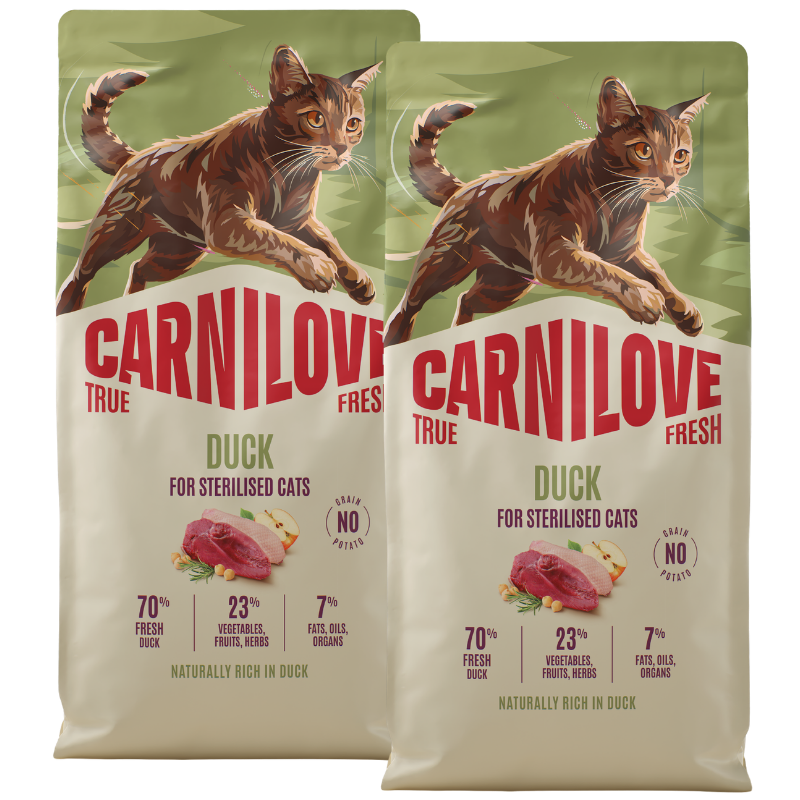 Carnilove Cat TrueFresh Adult sterili. Duck