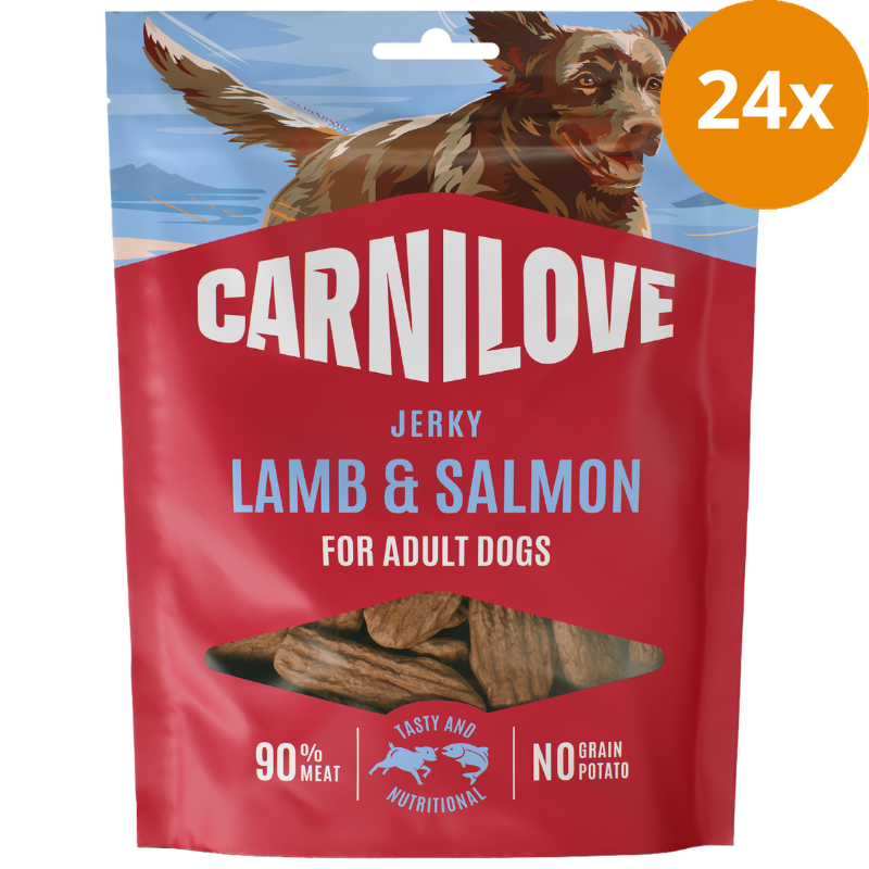 Carnilove Dog Snack Jerky Lamb & Salmon 100 g