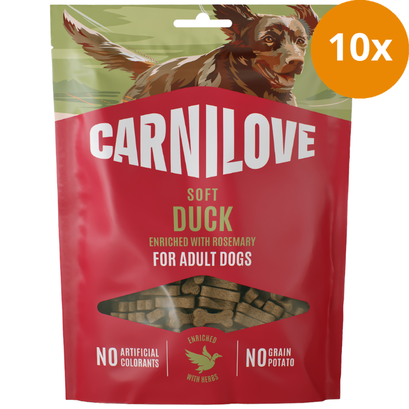 Carnilove Dog Snack Soft Duck & Rosemary 200 g