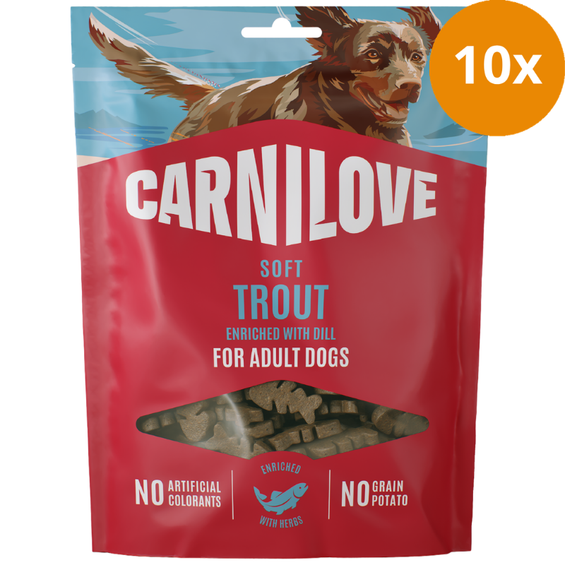 Carnilove Dog Snack Soft Trout & Dill 200 g