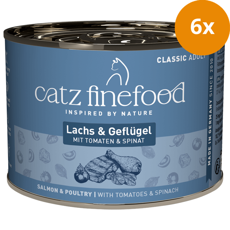 catz finefood No. 5 Lachs & Geflügel 200 g