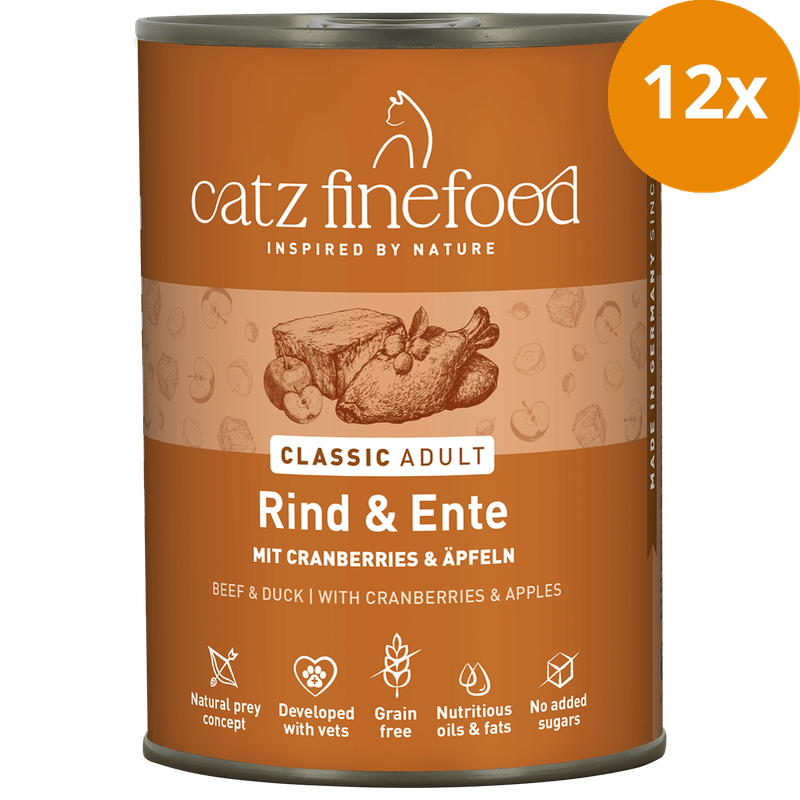 catz finefood No. 23 Rind&Ente 400 g