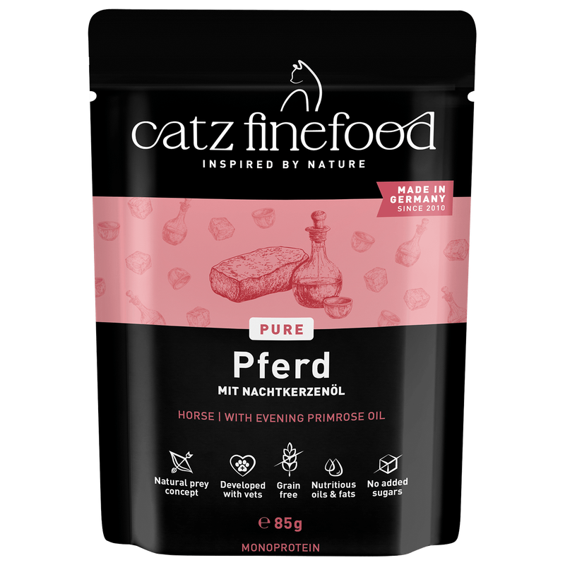 catz finefood Purrrr No. 123 Pferd 85 g