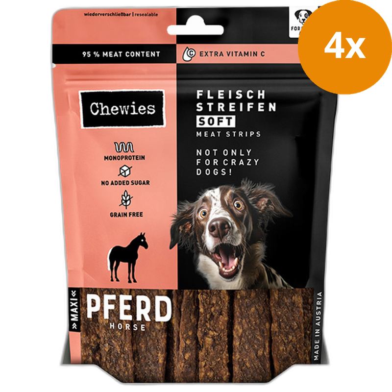 Chewies Fleischstreifen Soft Pferd 150 g