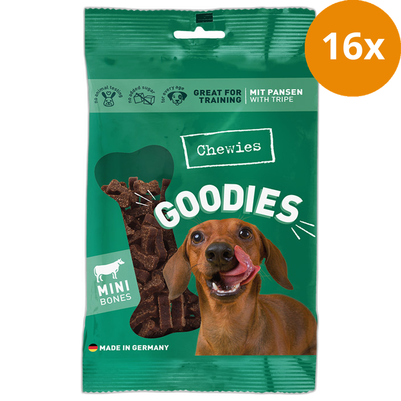 Chewies Goodies Mini Pansen 125 g