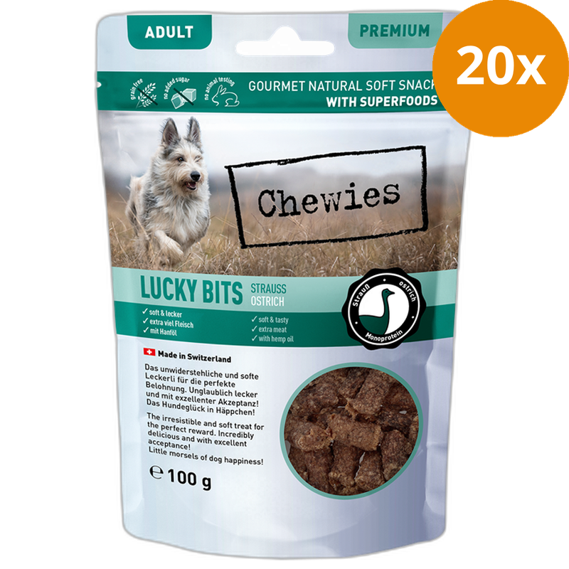Chewies Lucky Bits Strauß Adult 100 g