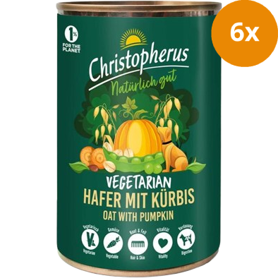 Christopherus Dose Vegetarian Hafer mit Kürbis 400 g