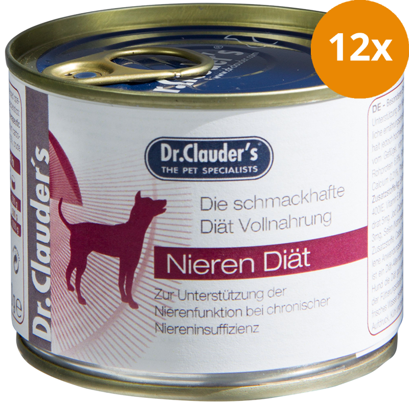 Dr.Clauder's Diät RSD Nierendiät - 12 x 200 g