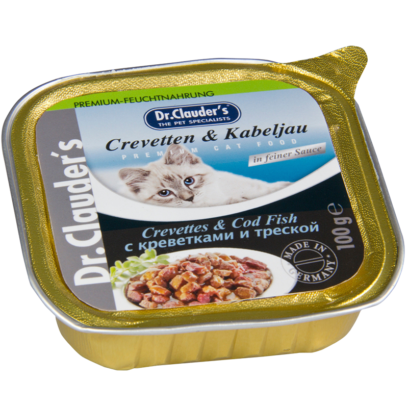 Dr.Clauder's High Premium Crevetten & Kabeljau 100 g