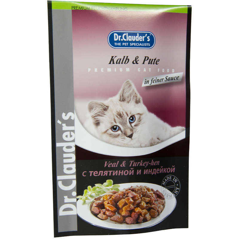 Dr.Clauder's High Premium Kalb & Pute 100 g