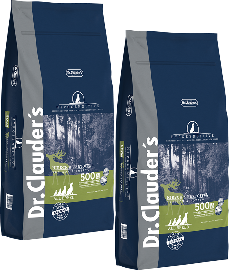 Dr.Clauder's Hyposensitive Hirsch & Kartoffel Doppelpack