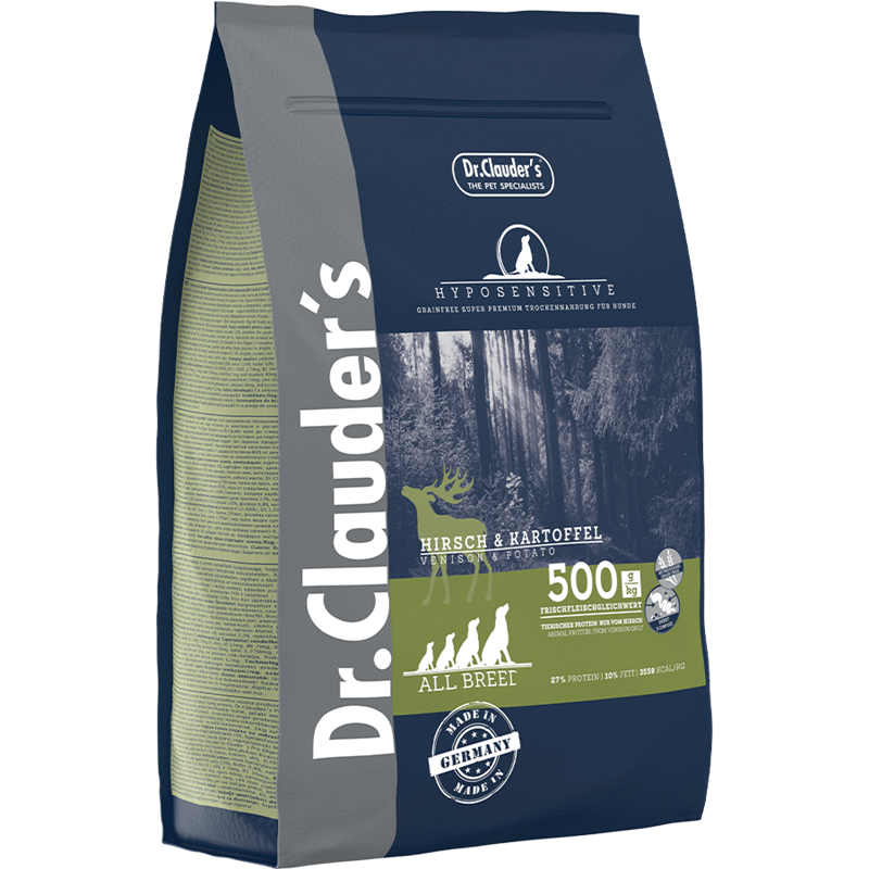 Dr.Clauder's Hyposensitive Hirsch & Kartoffel 3,5 kg