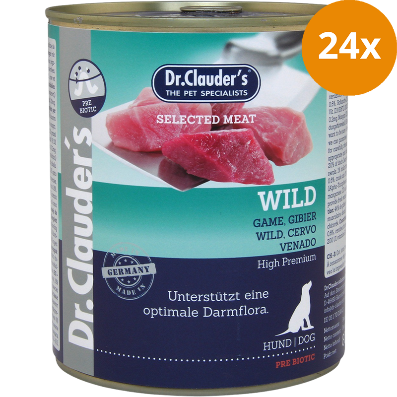 Dr.Clauder's Selected Meat Wild 800 g