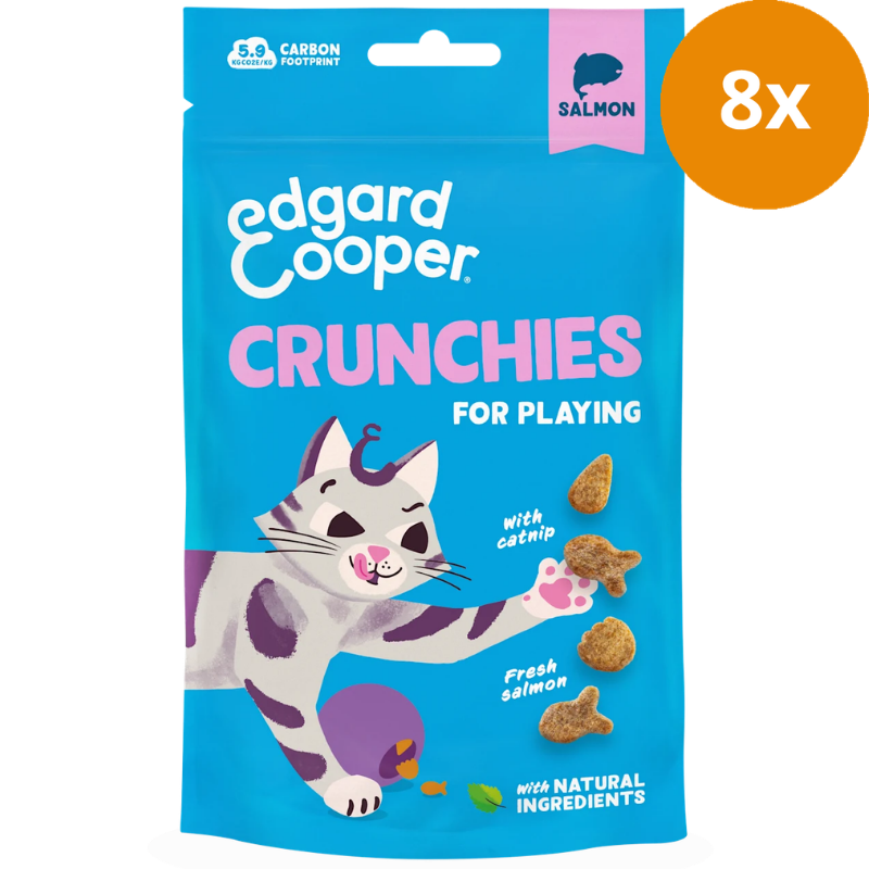 Edgard & Cooper Cat Crunchies Lachs 50 g