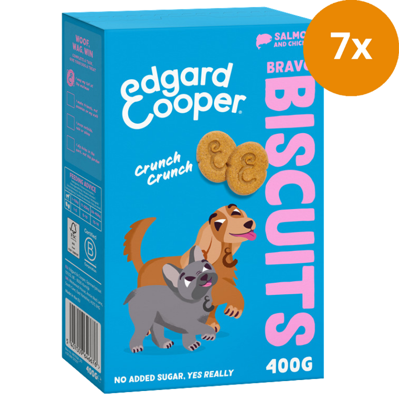 Edgard & Cooper Biscuits Lachs und Huhn 400 g