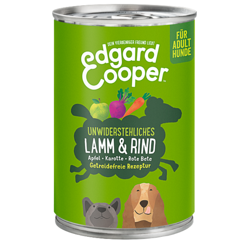 Edgard & Cooper Dog Lamm & Rind Adult 400 g